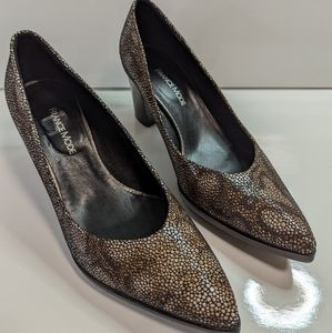 France Mode print heels